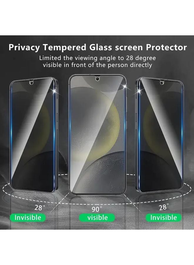 Privacy Tempered Glass Screen Protector For Samsung Galaxy S20 FE Anti Peeping Anti Scratch - Image 2